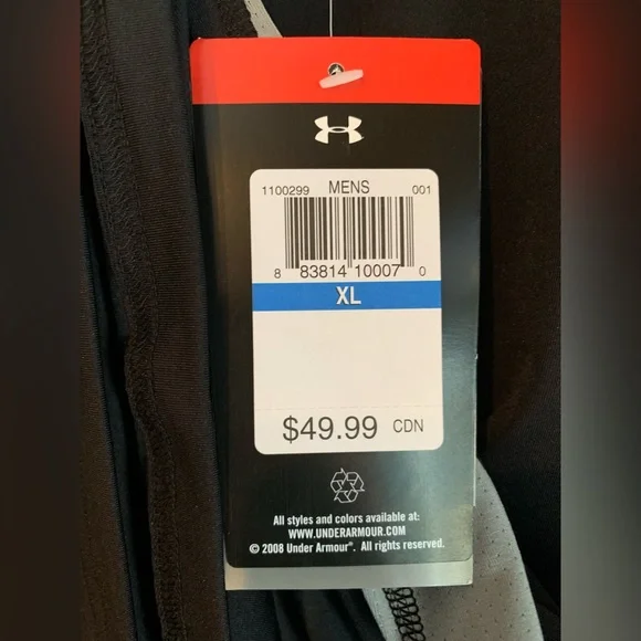 Men’s Under Armour Heatgear long sleeve shirt - Picture 8 of 9